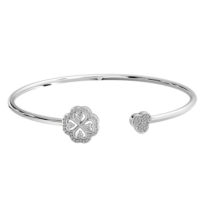VVS by Simmons: A Timeless Legacy of Torque Bangles in 14 Carat Gold