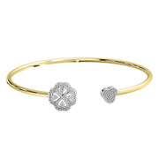 Faith Trio Torque Bangle
