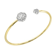 Faith Trio Torque Bangle