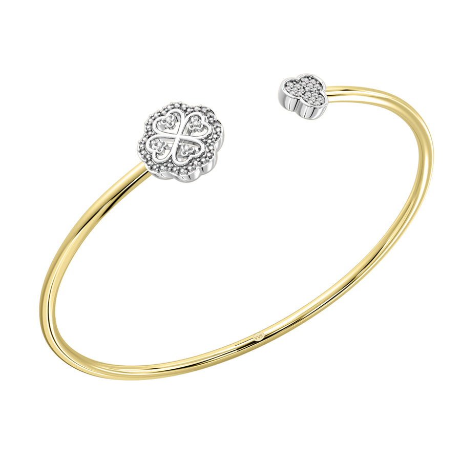 Faith Trio Torque Bangle