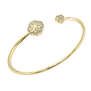 Faith Trio Torque Bangle