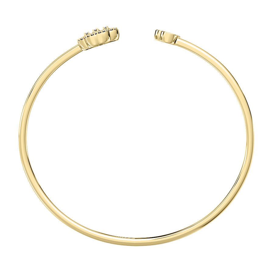 Faith Trio Torque Bangle
