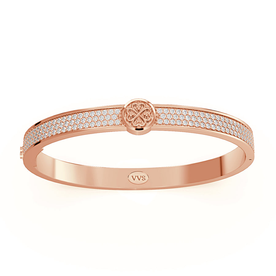 Faith Solitaire Bangle