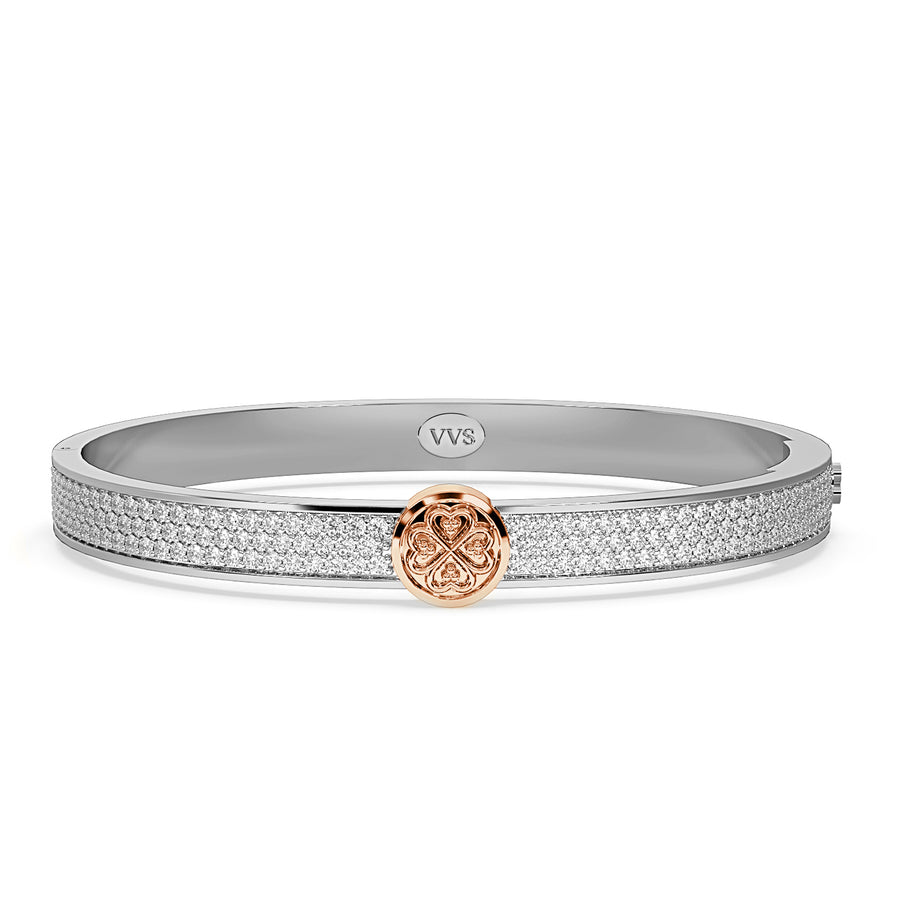 Faith Solitaire Bangle