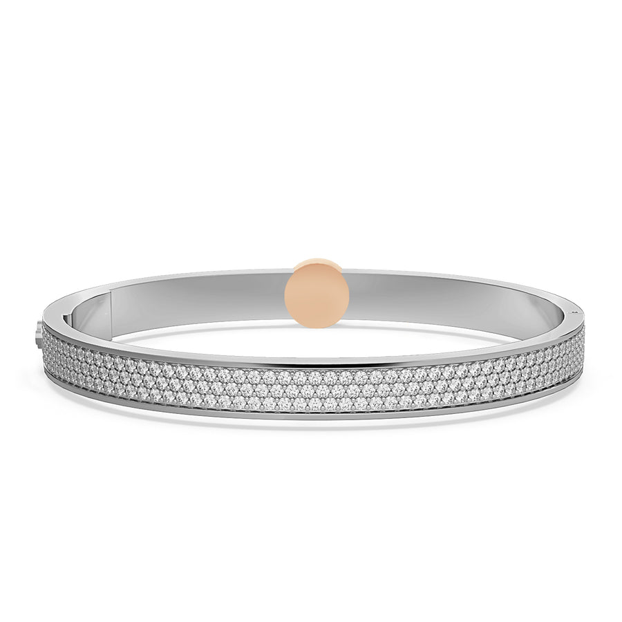Faith Solitaire Bangle