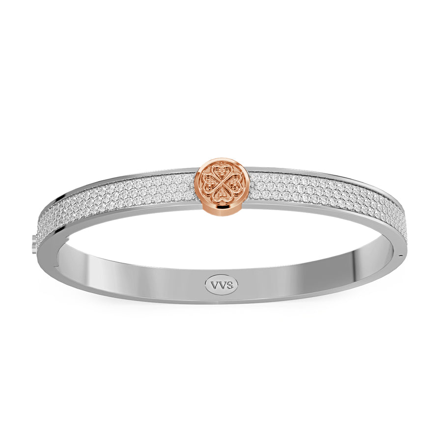 Faith Solitaire Bangle