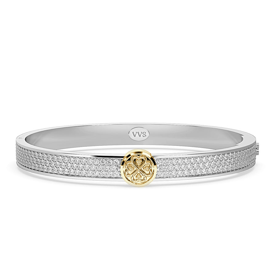 Faith Solitaire Bangle