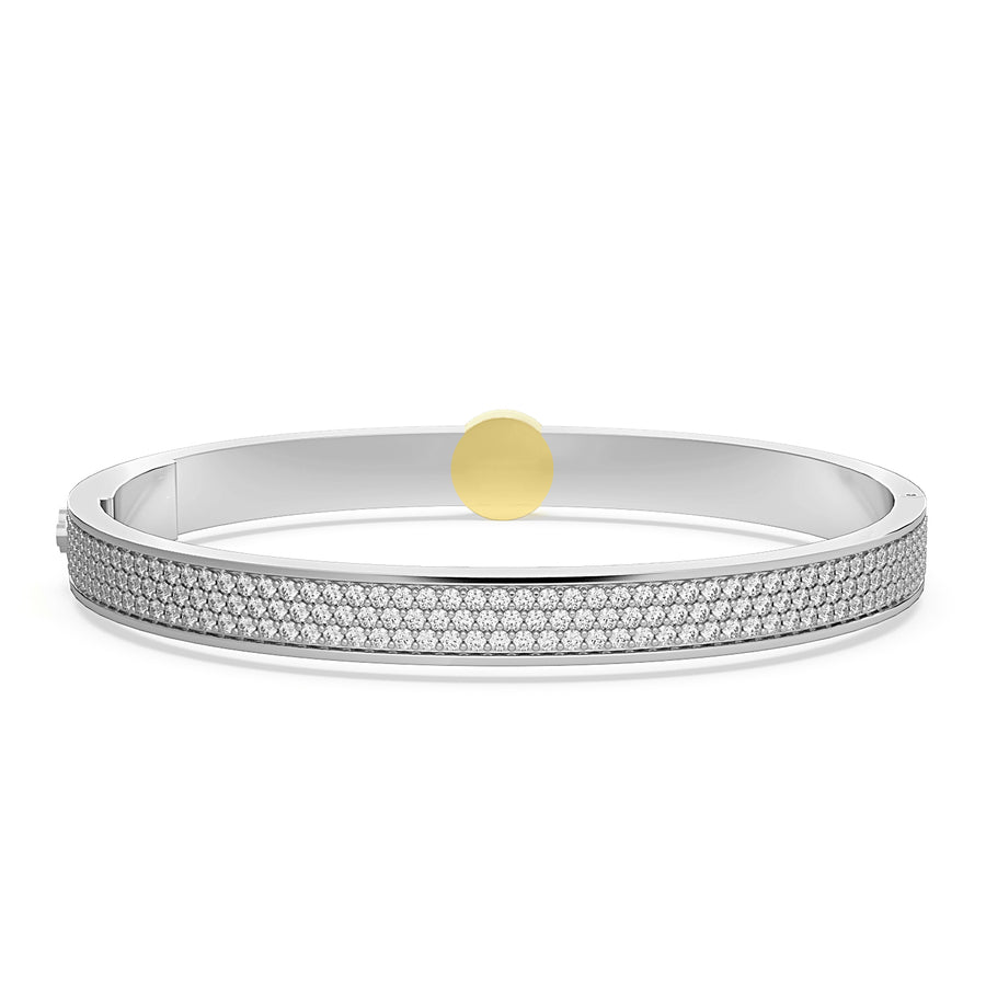 Faith Solitaire Bangle