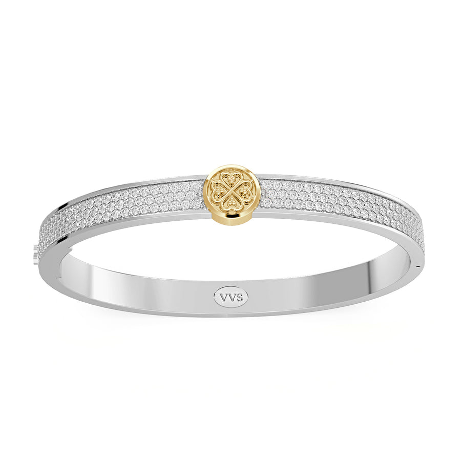 Faith Solitaire Bangle