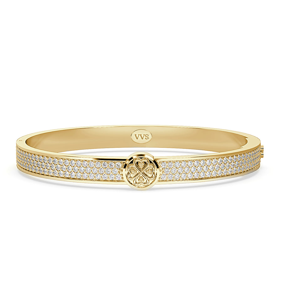 Faith Solitaire Bangle