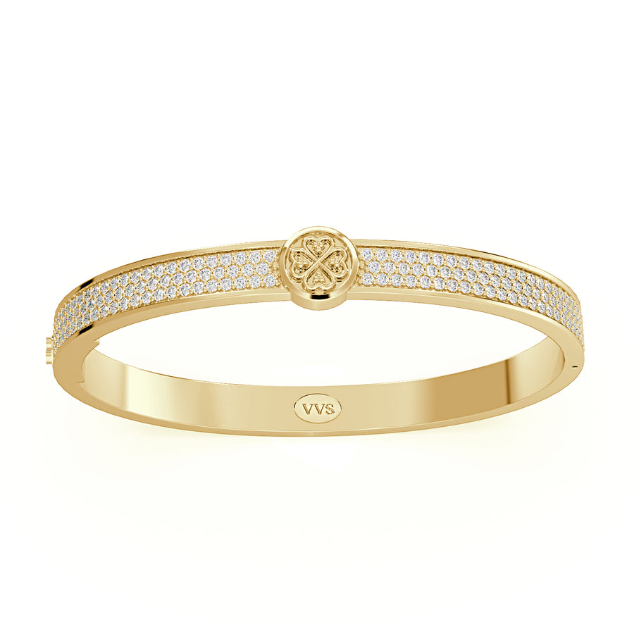 Faith Solitaire Bangle