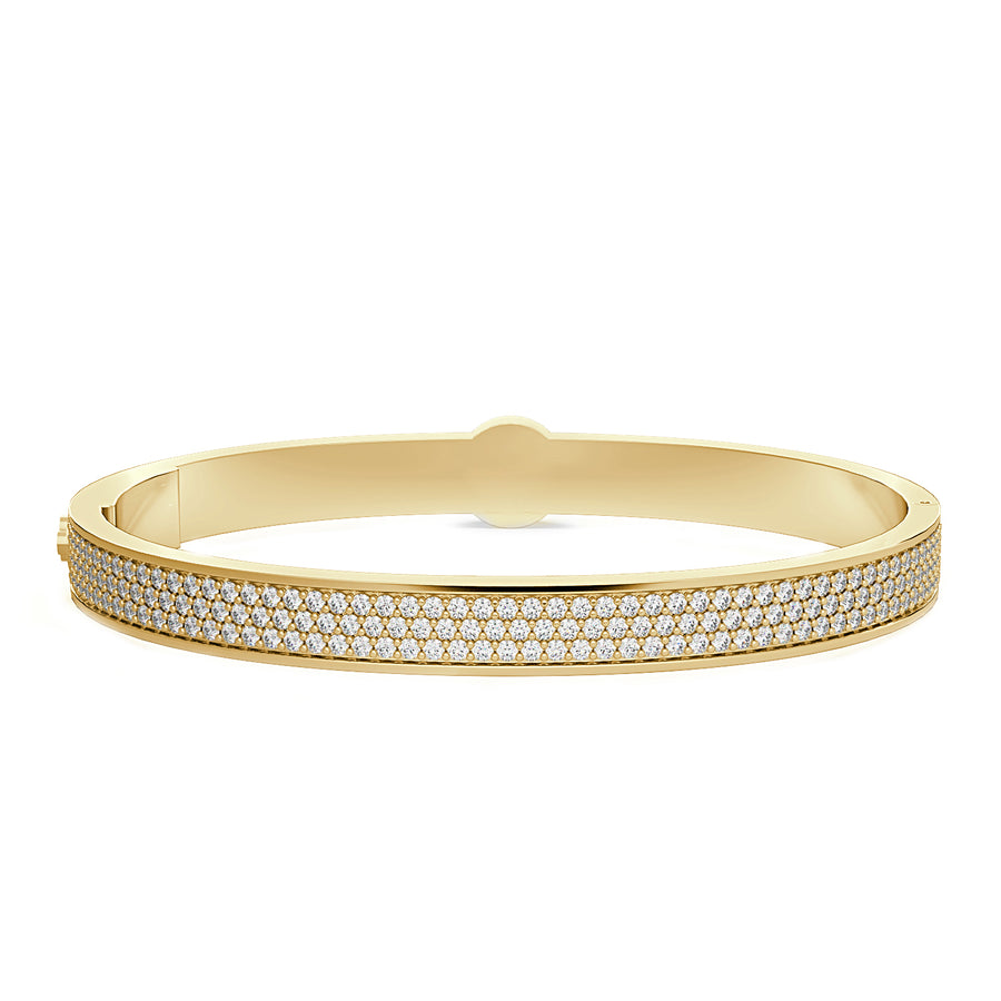 Faith Solitaire Bangle