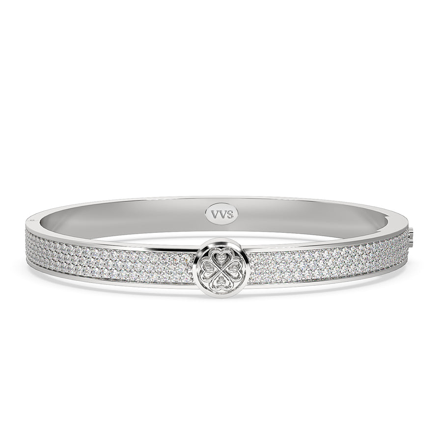 Faith Solitaire Bangle